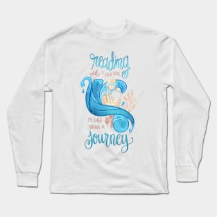 READING A GOOD BOOK Long Sleeve T-Shirt